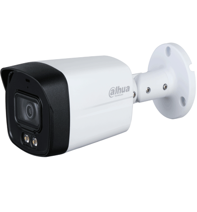 DAHUA HAC-HFW1239TLMN-IL-A - Camara Bullet de 2 Megapixeles/ Iluminador Dual Inteligente + Full Color/ Lente de 2.8 mm/ 107 Grados de Apertura/ Microfono Integrado/ 40 Metros de Iluminación IR y Visible/ WDR Real de 130 dB/ IP67/ DAHUA HAC-HFW1239TLMN-IL-A - Camara Bullet de 2 Megapixeles/ Iluminador Dual Inteligente + Full Color/ Lente de 2.8 mm/ 107 Grados de Apertura/ Microfono Integrado/ 40 Metros de Iluminación IR y Visible/ WDR Real de 130 dB/ IP67/